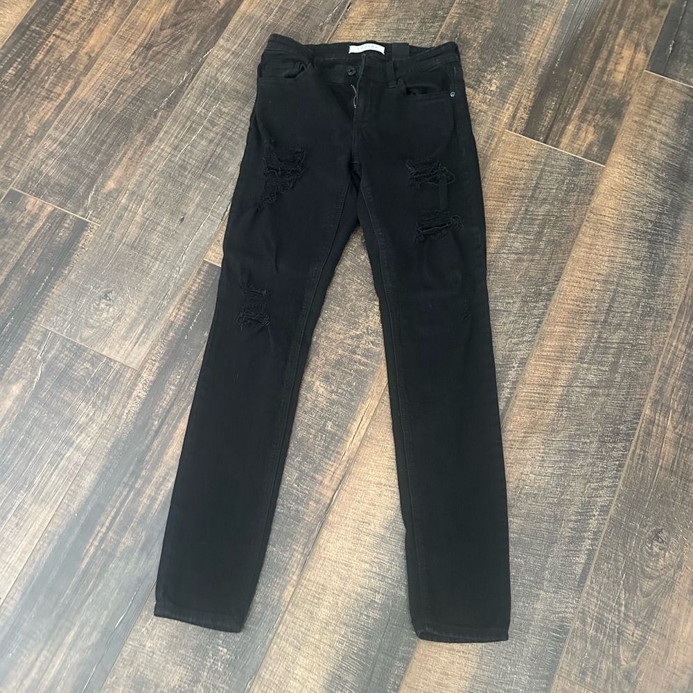 Black skinny jeans